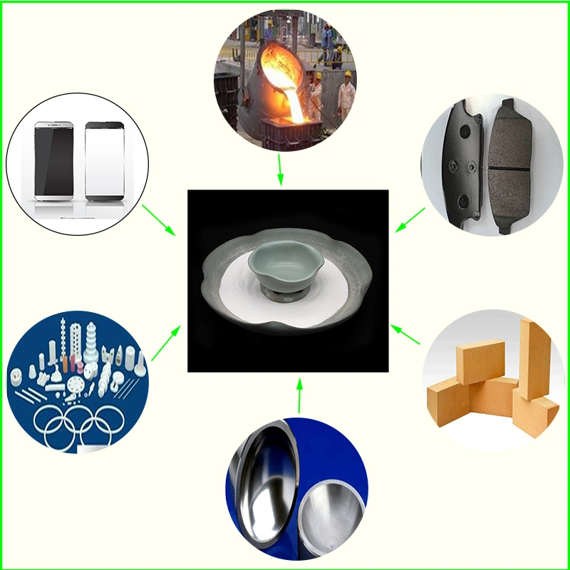 Industry Grade Alumina Powder Al2O3 Used as Ceramic Industry